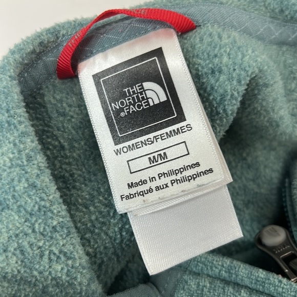 The north face women’s medium green zip up jacket - Picture 6 of 6